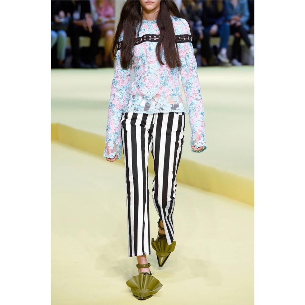 MARQUES’ ALMEIDA New 2017 Runway Striped Pants - Picture 5 of 8